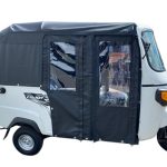 Piaggio City with Side Curtains
